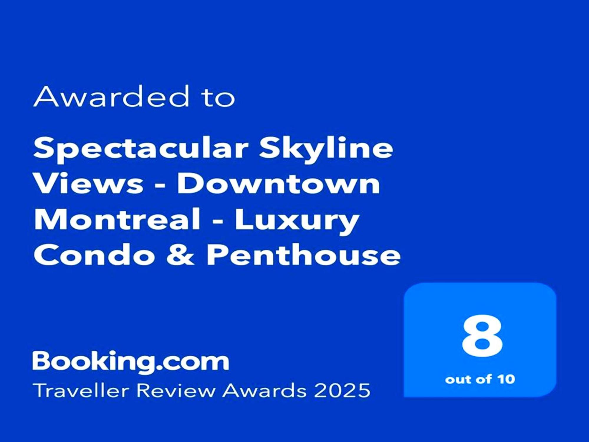 Spectacular Skyline Views - Downtown Montreal - Luxury Condo & Penthouse ภายนอก รูปภาพ